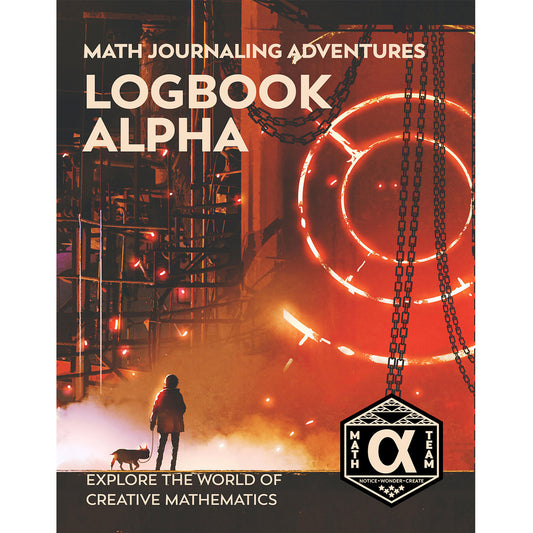Logbook Alpha math journal by Denise Gaskins
