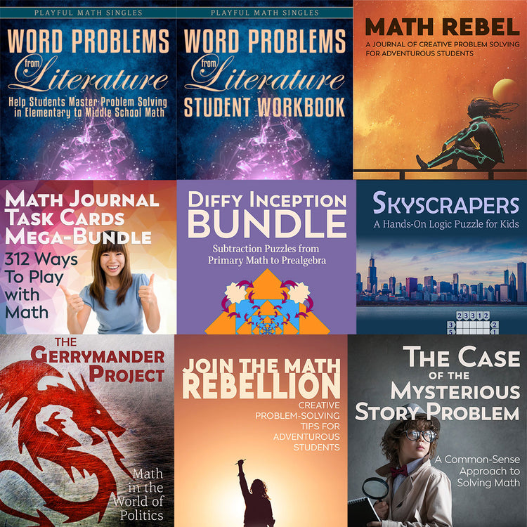 Problem-solving books by Denise Gaskins